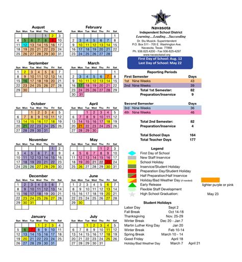 navasota isd|navasota isd 2024 2025 calendar.